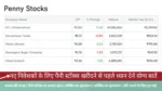 Penny Stock: नए निवेशकों के लिए अच्छे हैं पैनी स्टॉक्स खरीदने से पहले इन बातों का रखें ध्यान