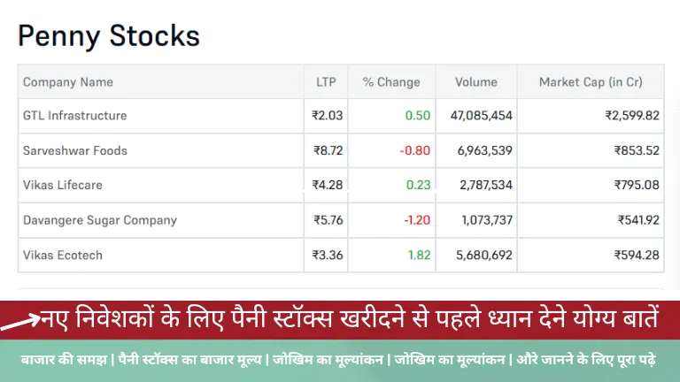 Penny Stock: नए निवेशकों के लिए अच्छे हैं पैनी स्टॉक्स खरीदने से पहले इन बातों का रखें ध्यान