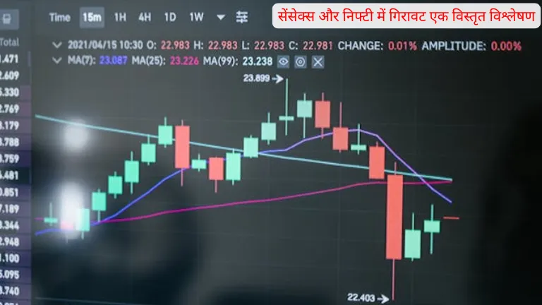 Sensex nifty stock market fall: सेंसेक्स और निफ्टी में गिरावट एक विस्तृत विश्लेषण